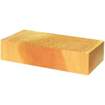 Brique pleine 220 × 105 × 50 mm Réf Ractai Re 22x10,5x5 cm B R01 vieux jaune