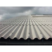 Plaque fibres-ciment ondulée teinte naturelle TN ondes