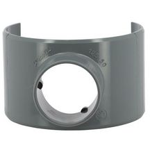 Selle 90° pour extension du réseau PVC mâle-femelle diamètre 125/50mm SL125