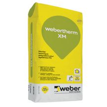 Sous-enduit minéral pour ITE webertherm XM - sac de 25 kg