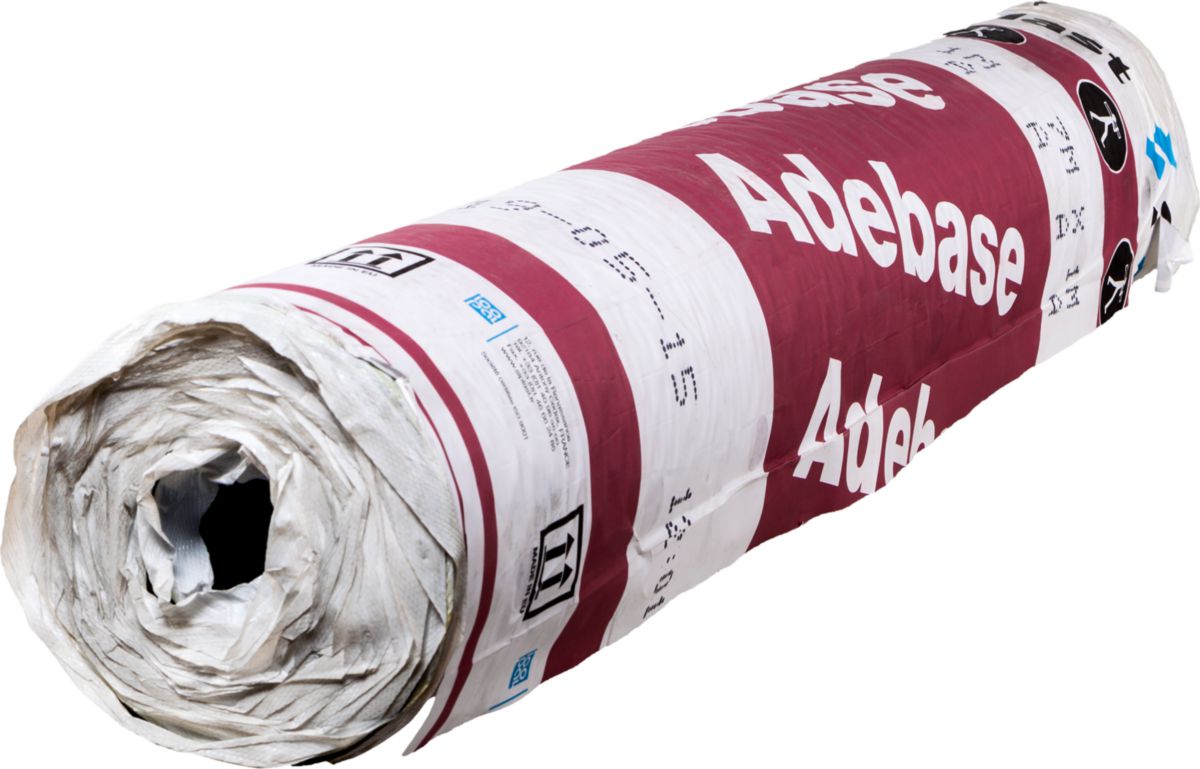 Feuille d'étanchéité bitume élastomère SBS Adebase rouleau de 7x1 m