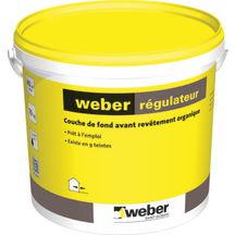 Couche de fond weber régulateur pour revêtement organique - blanc 0700 - seau de 10 kg