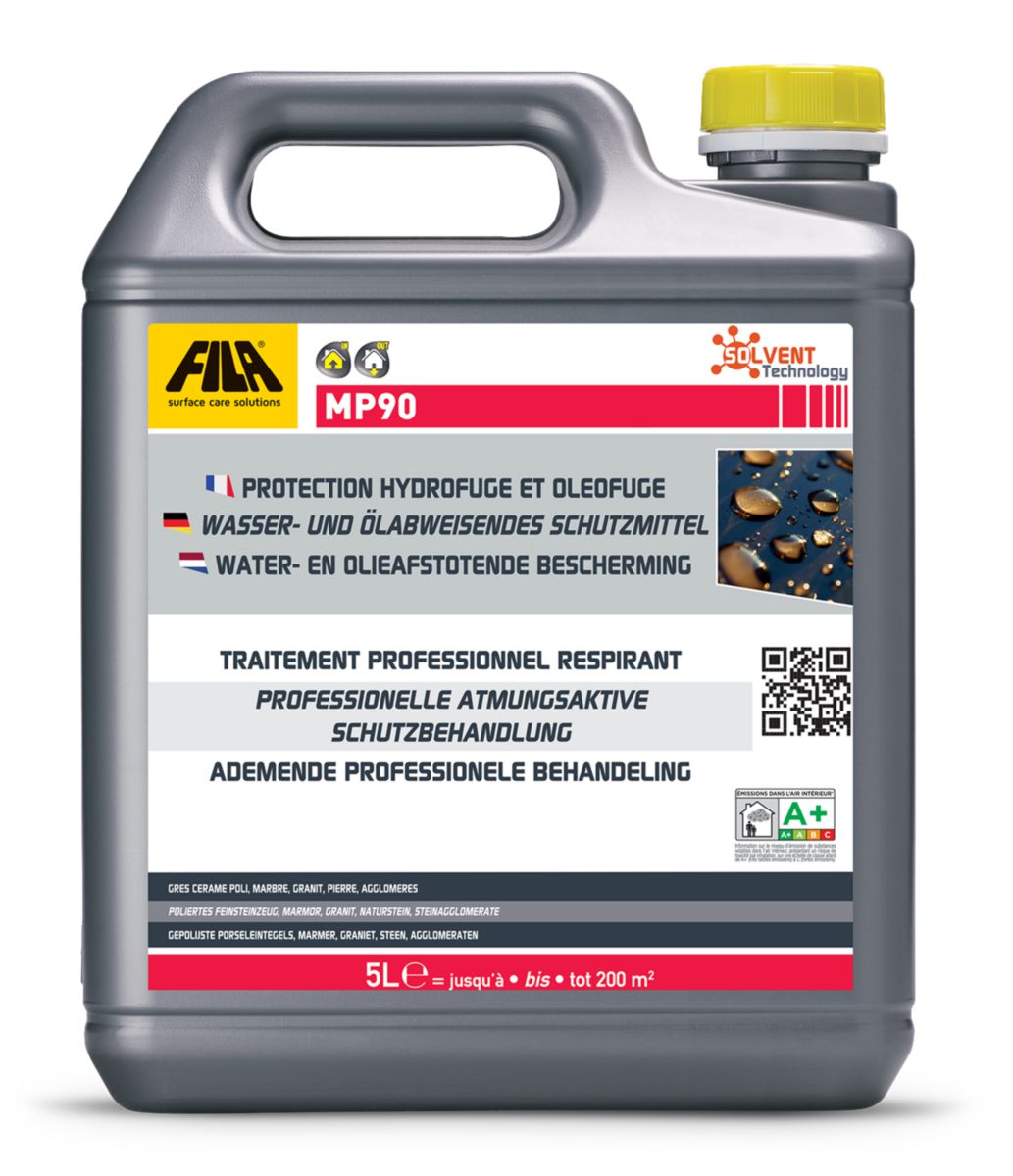 Protection MP 90 anti tache pour pierre naturelle Gres cerame ponce 5l MP 90 Fila Industria 60100005OFT FILA INDUSTRIE
