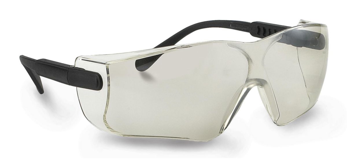 Lunettes De Sécurité à Verres Vert Foncé Pour Soudage, Meulage, Coupe - Modèle à Rabattre, Neuves