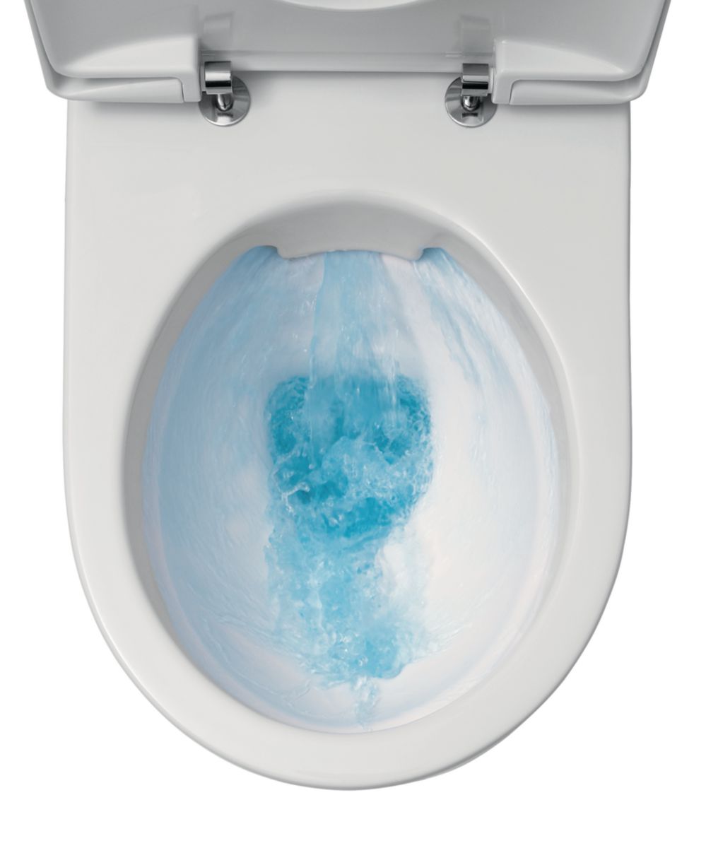 Pack Wc Prima Rimfree Suspendu Avec Abattant Frein De Chute Pack WC PRIMA RIMFREE suspendu avec abattant frein de chute Réf.  08398300000100 - GEBERIT