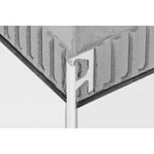 Profilé Jolly P blanc pur épaisseur 10mm longueur 2,50m BW100 Schlüter