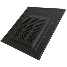 Chapeau de ventilation /à collerette d/étanch/éit/é 40x33 ardoise diam/ètre 100mm CD10M