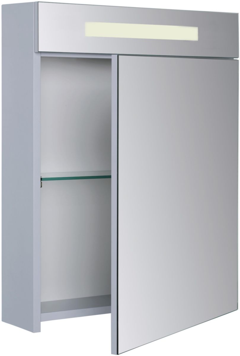 Armoire de toilette SEDUCTA 50 cm avec éclairage LED ALTERNA