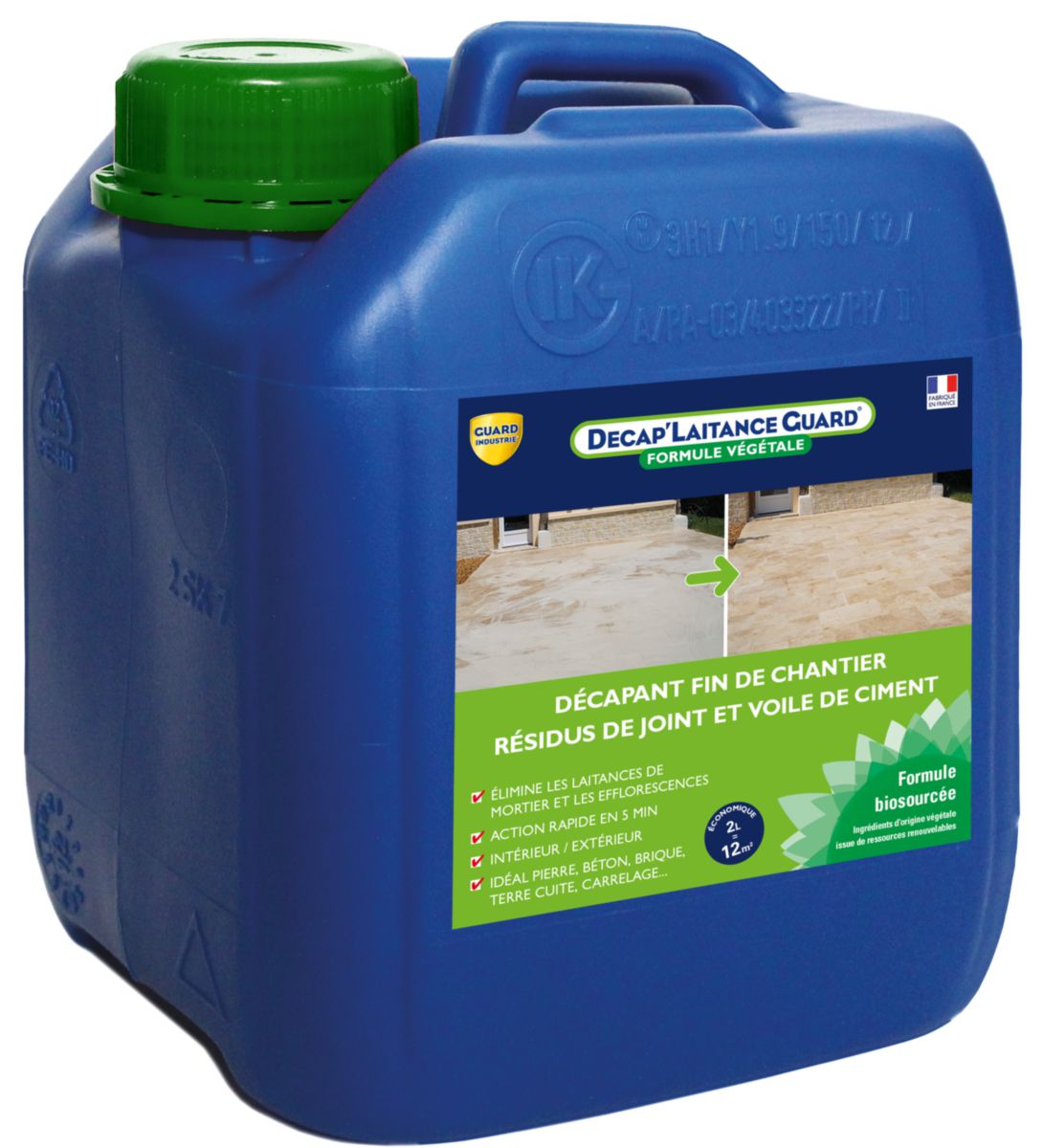 Decap laitance guard formule végétale 2 litres 13450002000 - GUARD ...