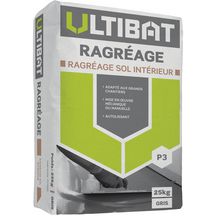 RAGREAGE AUTOLISSANT FIBRE SOL INTERIEUR EXTERIEUR SUR CARRELAGE  AUTONIVELANT P4S - RAGREPLUS AL FIBRE