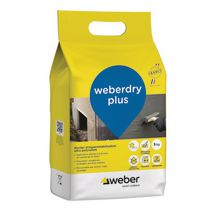Mortier d'imperméabilisation weberdry plus pour fondations - sac de 5 kg