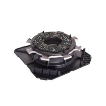 Plot auto-nivelant pour dalle de terrasse Cleman - noir/gris - H. 40/55 mm