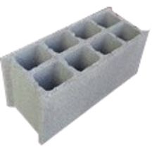 Bloc béton creux B40 2 lames - 500x200x200 mm Bloc béton creux B40 2 lames - 500x200x200 mm