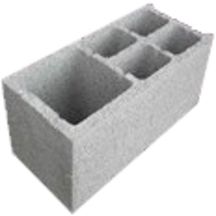Bloc béton creux de chaînage vertical B40 - 450x200x200 mm