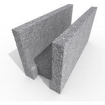 Bloc de chaînage horizontal Elibloc - 500×200×200 mm