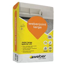 Joint de carrelage weberjoint large - beige pierre E03 - sac de 25 kg