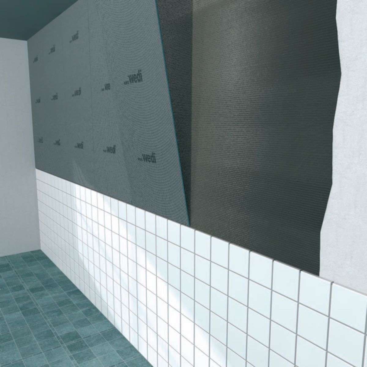 Panneau de construction WEDI 1250x600x6 mm Réf. 010000006