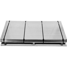 Feuille de zinc naturel - 100x200 cm - ép. 0,80 mm