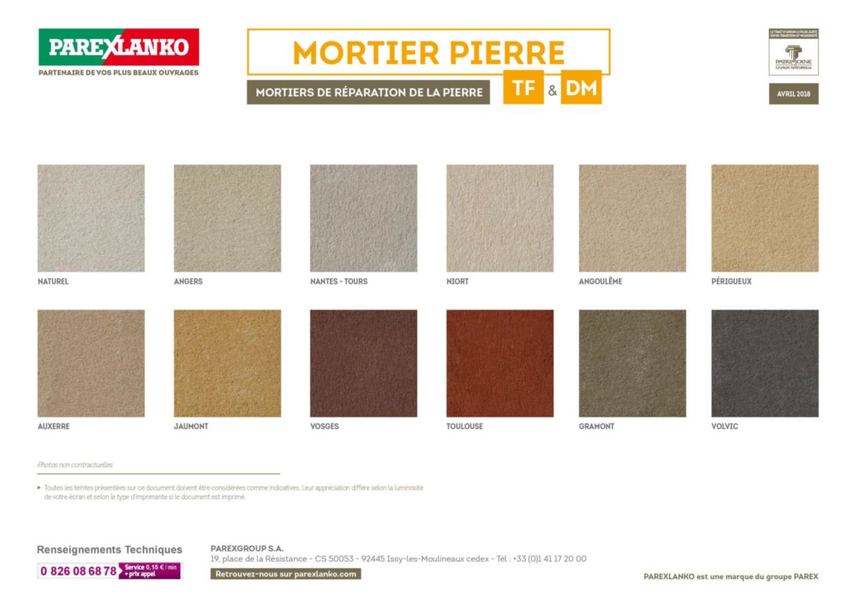 Mortier de réparation des pierres en épaisseur moyenne Artopierre grain fin naturel en sac de 25 kg