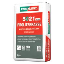 Mortier-colle amélioré sans poussière pour sol extérieur 5021 Proliterrasse - beige - sac de 25 kg