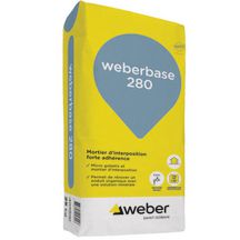 Mortier technique d'interposition weberbase 280 - sac de 25 kg