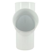 Culotte simple male/femelle 67'30 diamètre 100 mm - Blanc