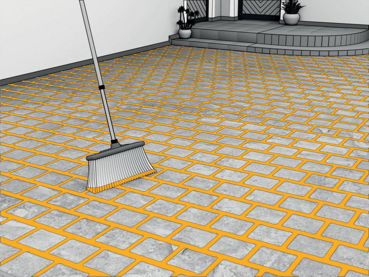 Mortier de jointement pour pavés Sika Fastfix 131 - sac de 20 kg