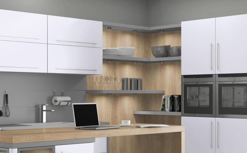 Stratifié HPL Eurodekor H3331 Chêne Nebraska naturel finition ST10 format  305x131cm 0,8mm application verticale et horizontale postformable