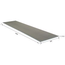 Panneau de construction WEDI 1250x600x6 mm Réf. 010000006