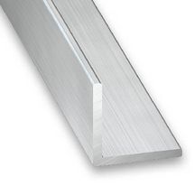 Profilé aluminium brut cornière égale 20x20x1,5mm 2,50m