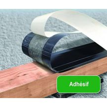 Bande d'étanchéité pour terrasse bois - rouleau de 30 m x 87 mm