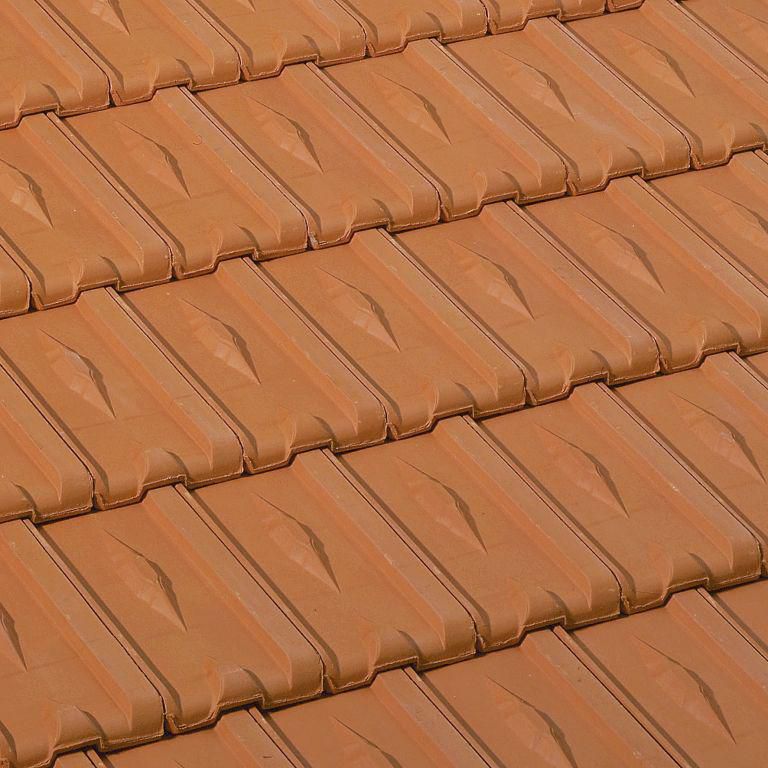 Tuile chatière grillagée Losangée terre cuite rouge 435x265 mm Réf: 10036835 ( ancienne Réf : SG1B111 )
