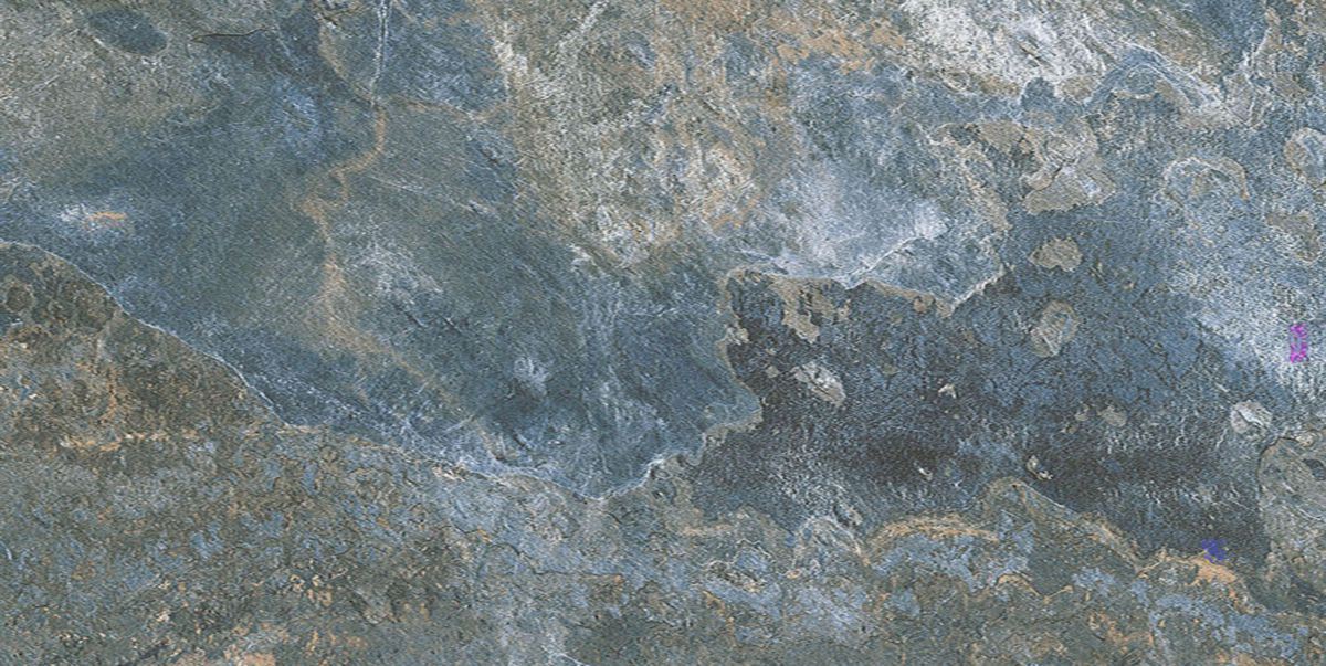 Grès cérame émaillé Cinca Splash Slate Bleu 30 x 60 cm 9444 CINCA