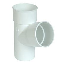 Culotte simple male/femelle 67'30 diamètre 100 mm - Blanc