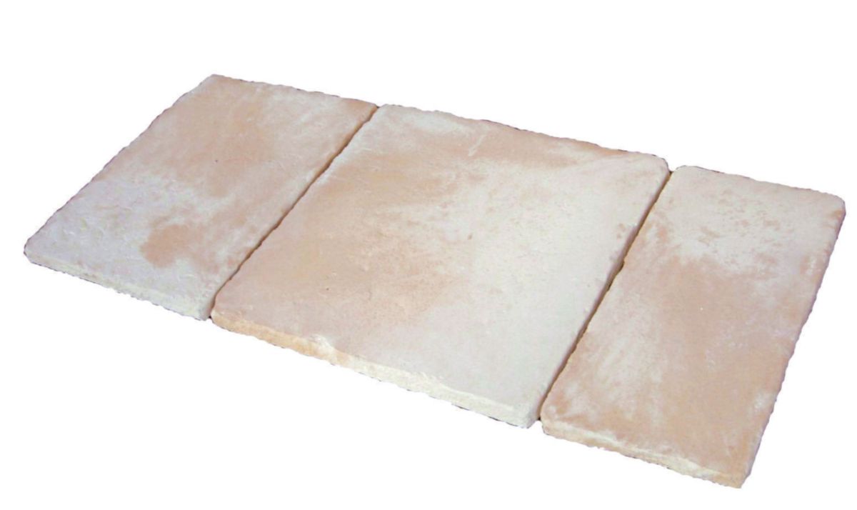 Dallage pierre reconstituée Manoir Gironde Bradstone Opus 45 3 formats ép. 4 cm Vendu par